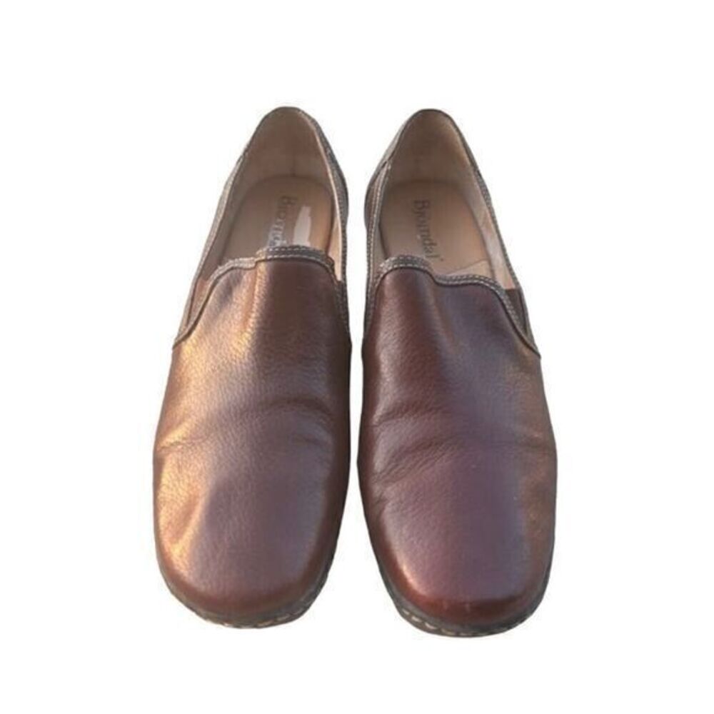 Bjorndal Leather Shoes Brown Woman's Size 8.5